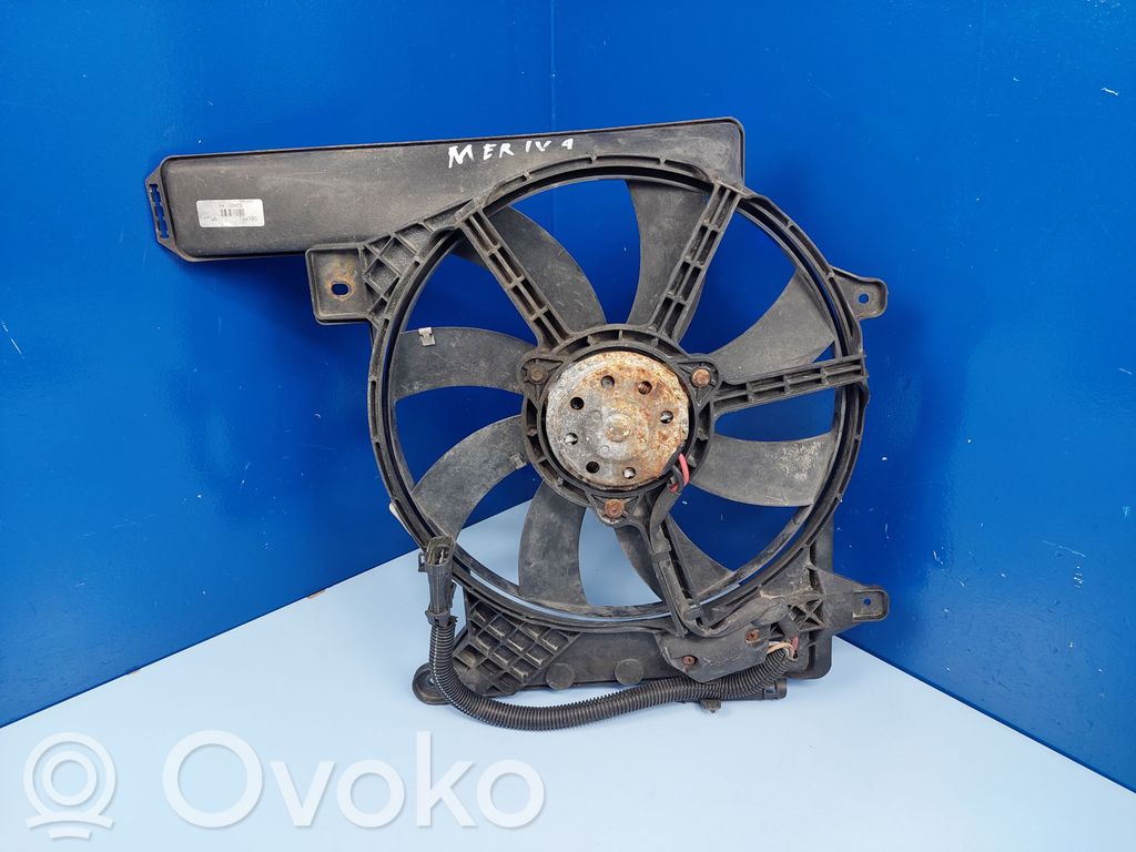 Opel Meriva A Elektrinis radiatorių ventiliatorius 