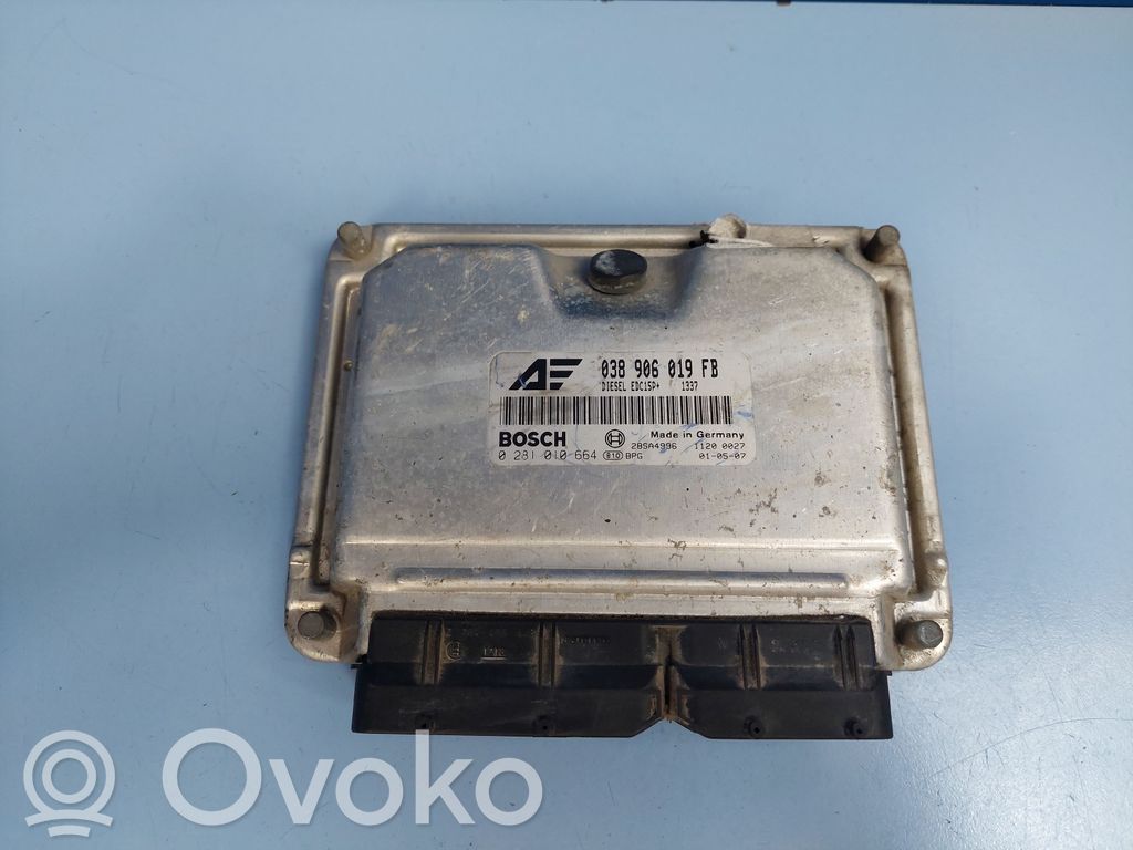 Volkswagen Sharan Engine control unit/module 