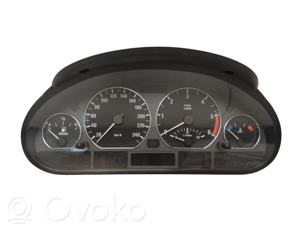 BMW 3 E46 Geschwindigkeitsmesser Cockpit 