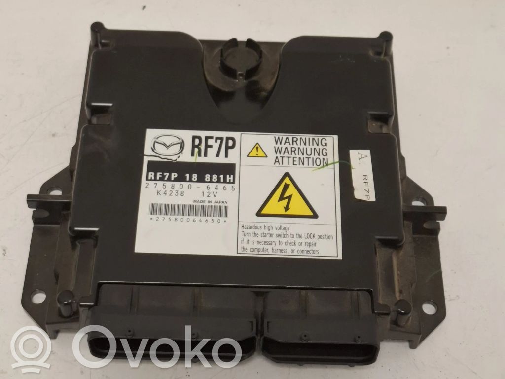 Engine control unit/module   2758006465,RF7P18881H