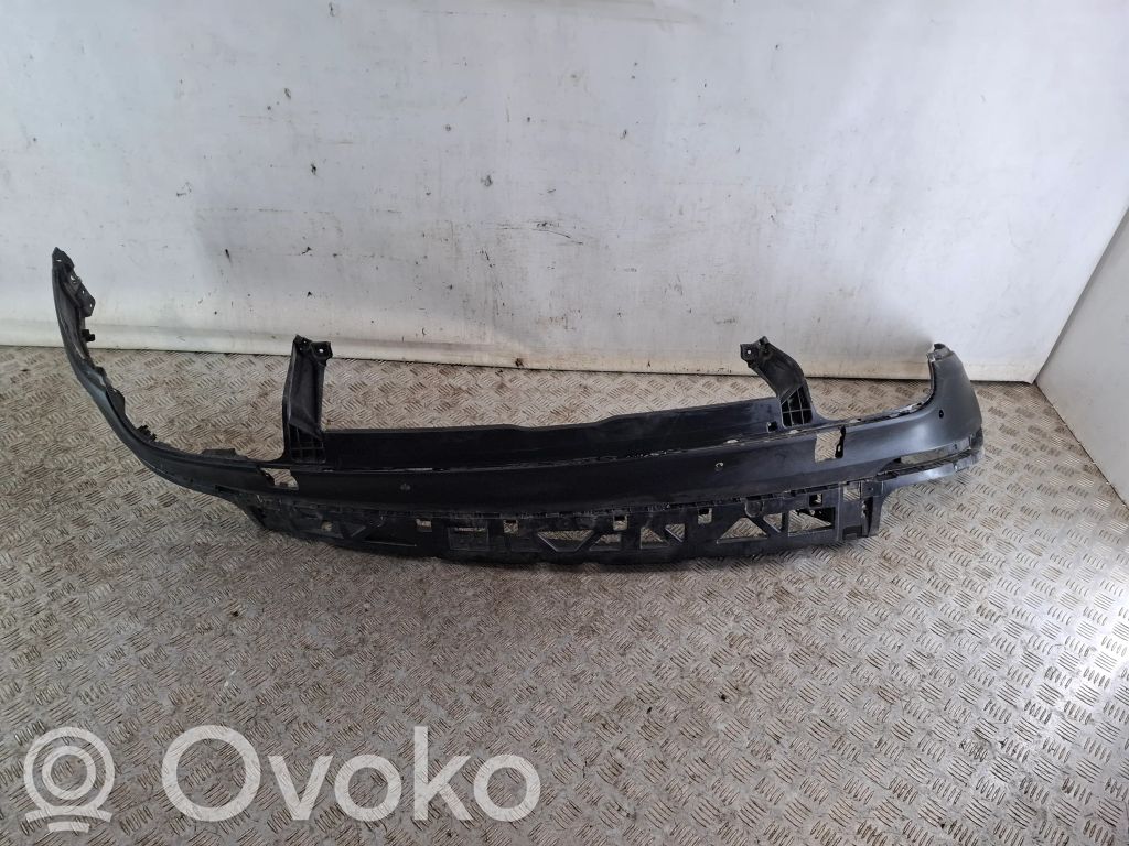 Porsche Cayenne (9Y0 9Y3) Moldura inferior del parachoques trasero 