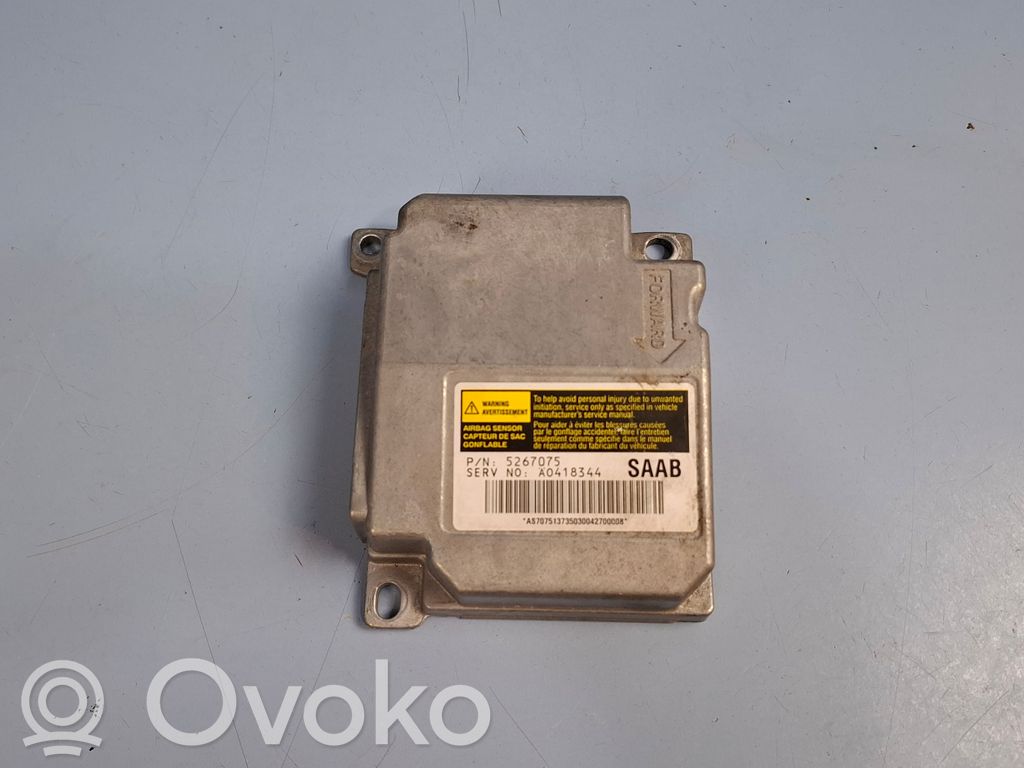 Saab 9-5 Airbag control unit/module 