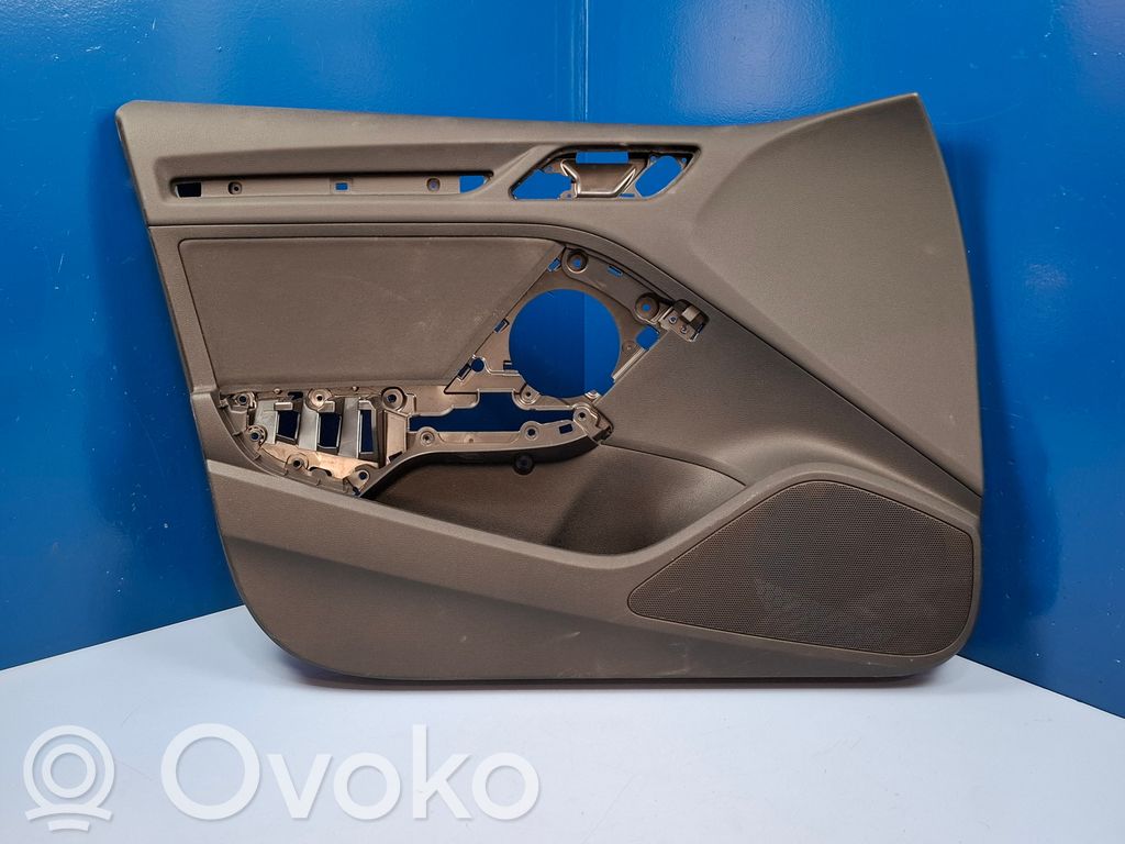 Audi A3 S3 8V Front door card panel trim 