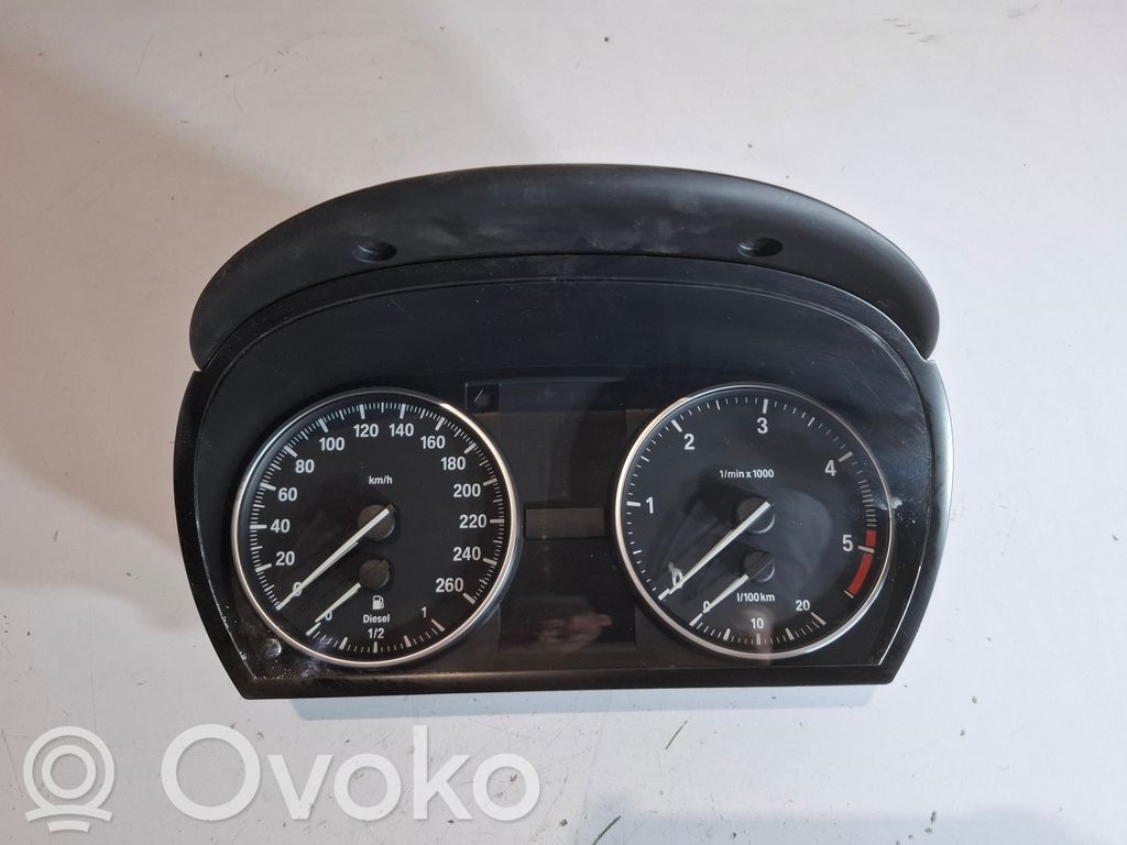 BMW 3 E90 E91 Speedometer (instrument cluster) 