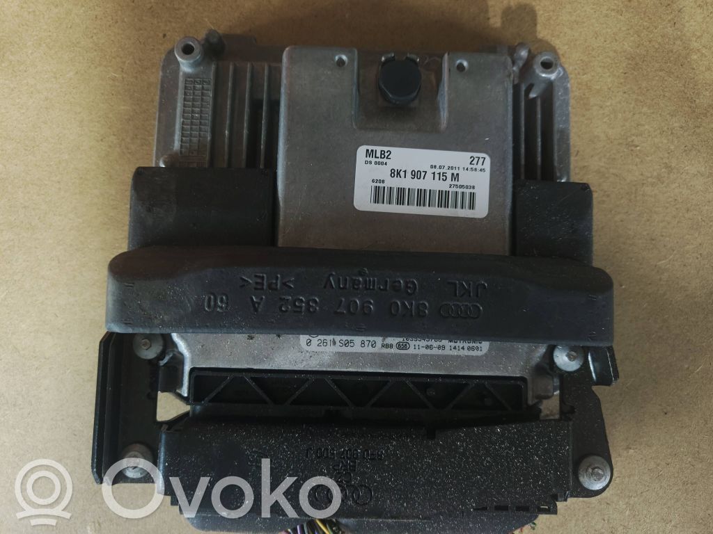 Audi A4 S4 B8 8K Engine control unit/module 