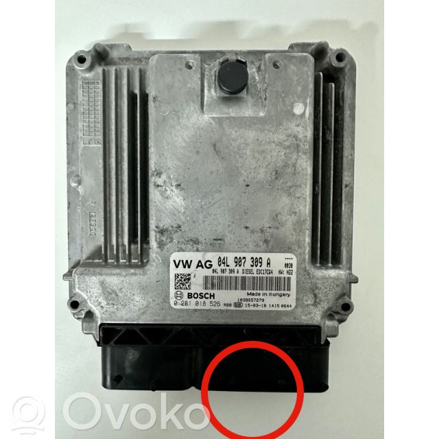 Volkswagen Golf VII Engine control unit/module 