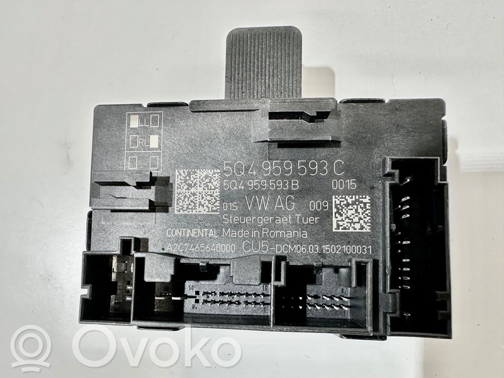 Volkswagen Golf VII Door control unit/module 