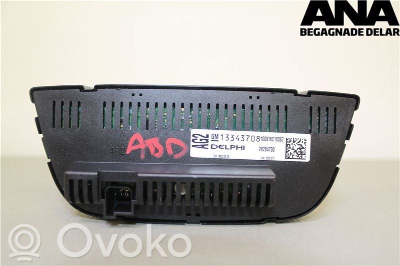Opel Astra J Climate control unit 
