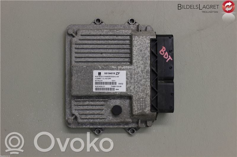 Opel Combo C Injection control unit/module 