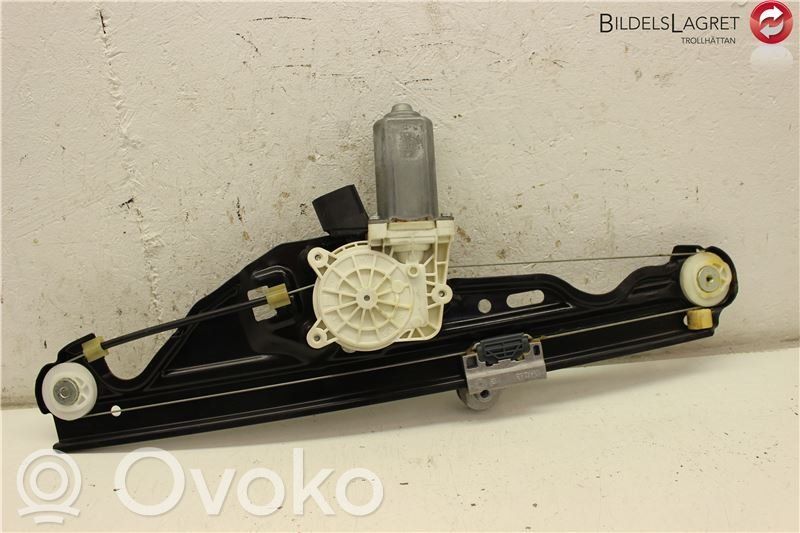 BMW 5 E60 E61 Regulador de puerta trasera con motor 