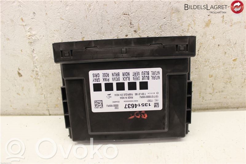 Opel Astra K Autres unités de commande / modules 