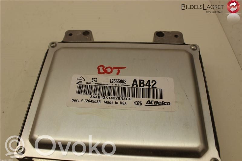 Opel Corsa E Injection control unit/module 