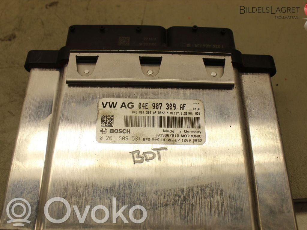 Unité de commande / module d'injection   04E907309AF,0261S09531,04E907309AF