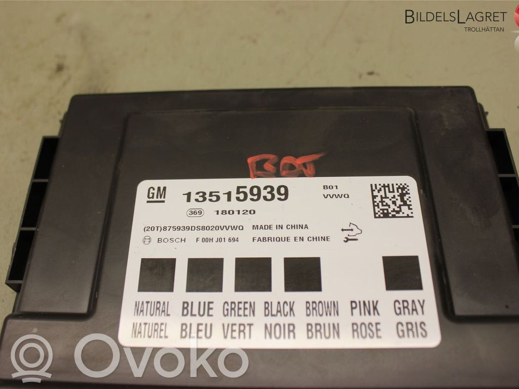 Opel Corsa E Comfort/convenience module 