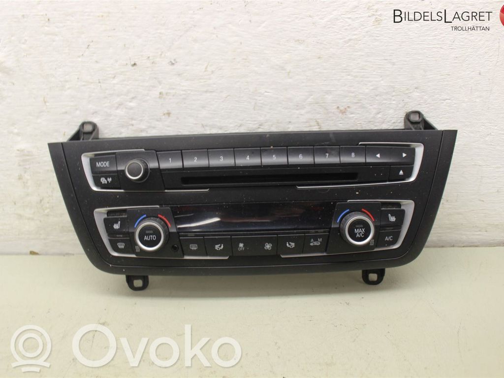 BMW 3 F30 F35 F31 Climate control unit 