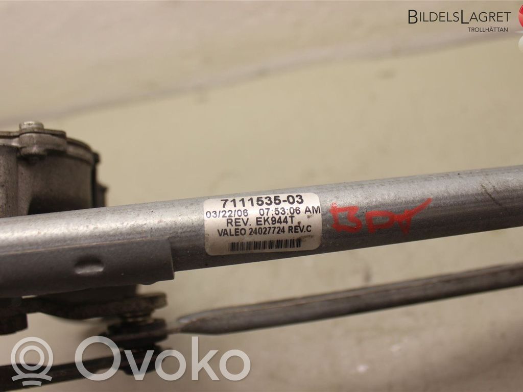 BMW X5 E53 Mechanizm wycieraczek szyby przedniej / czołowej 