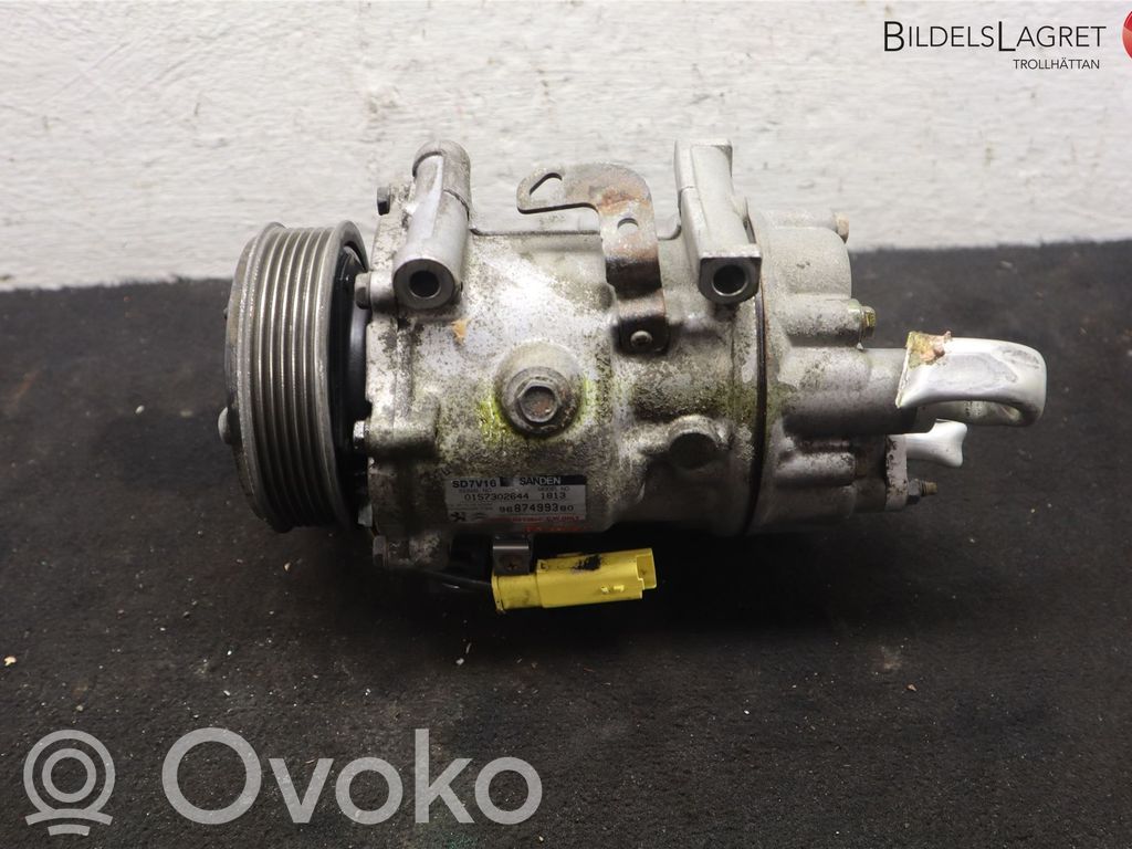 Peugeot Expert Air conditioning (A/C) compressor (pump) 