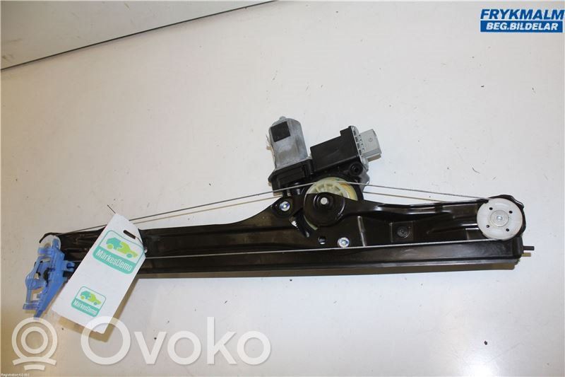 Opel Combo D Front door window regulator with motor 