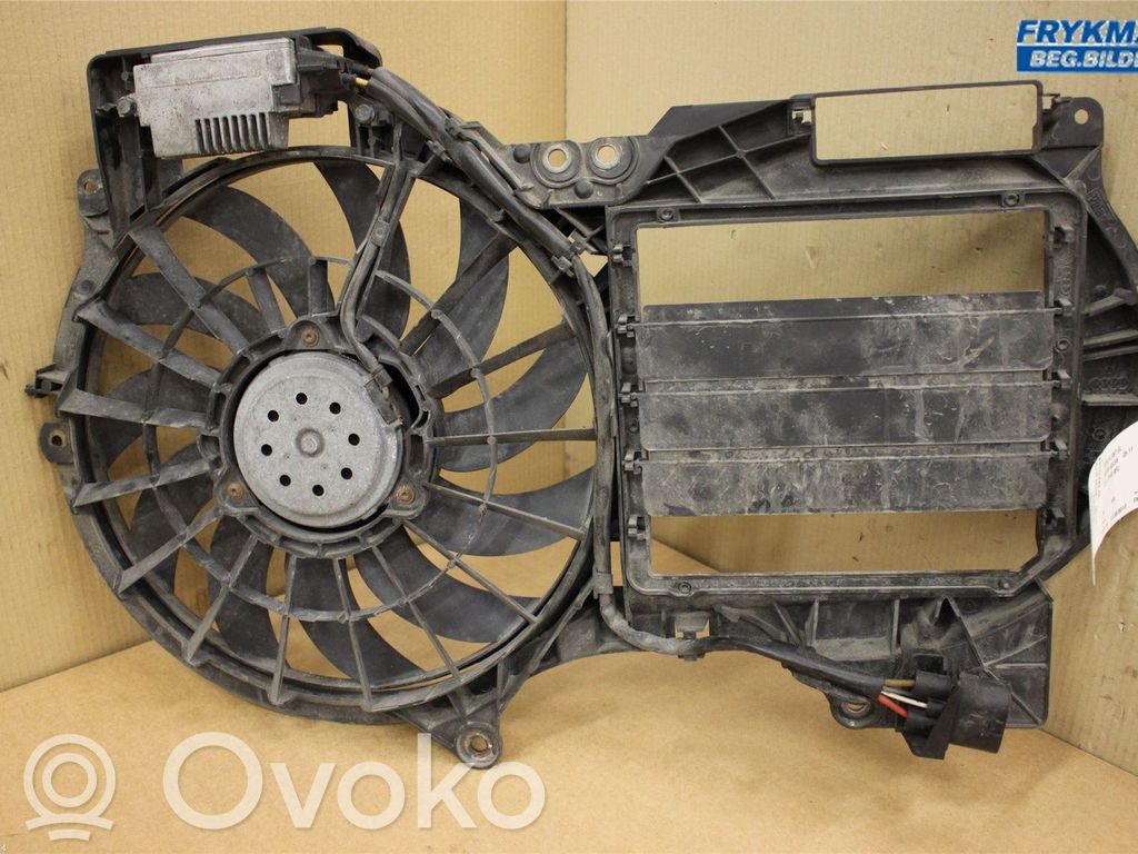Audi A6 S6 C6 4F Elektrinis radiatorių ventiliatorius 