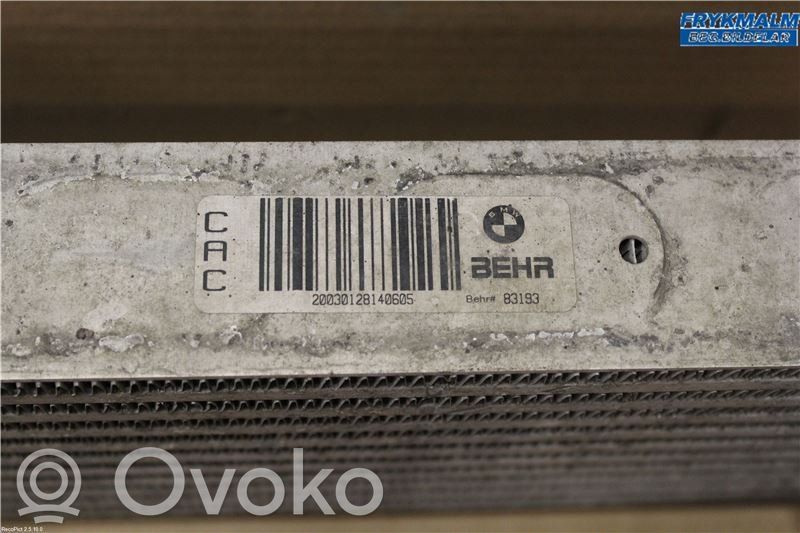 BMW X5 E53 Interkūlerio radiatorius 