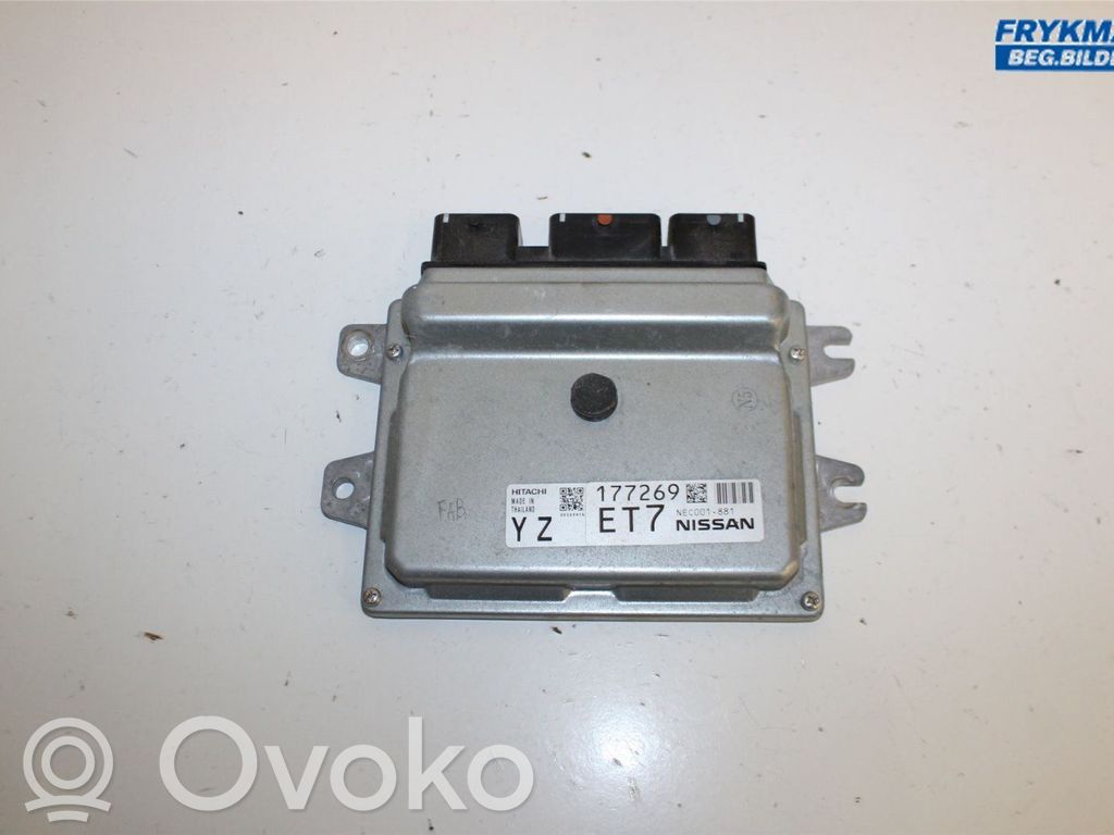 Nissan Micra Injection control unit/module 