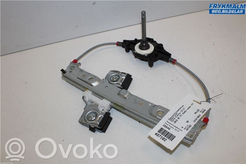 Ford Fiesta Mechanizm podnoszenia szyby przedniej bez silnika 