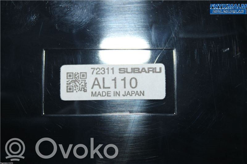 Subaru Outback (BS) Climate control unit 