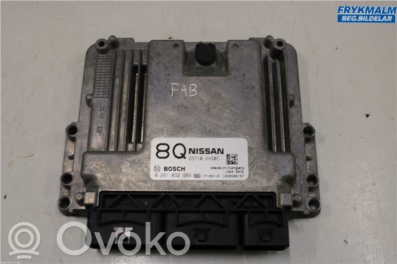 Unité de commande / module d'injection   23710XH30C,0281032989,0281032989