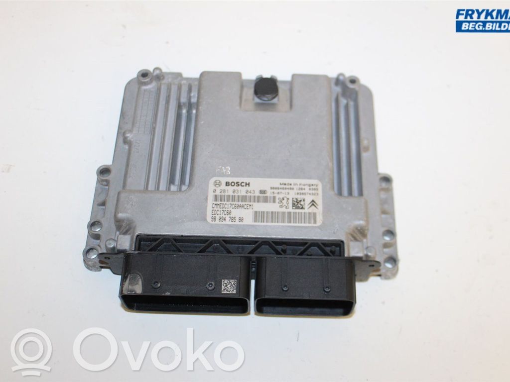 Citroen C4 II Injection control unit/module 