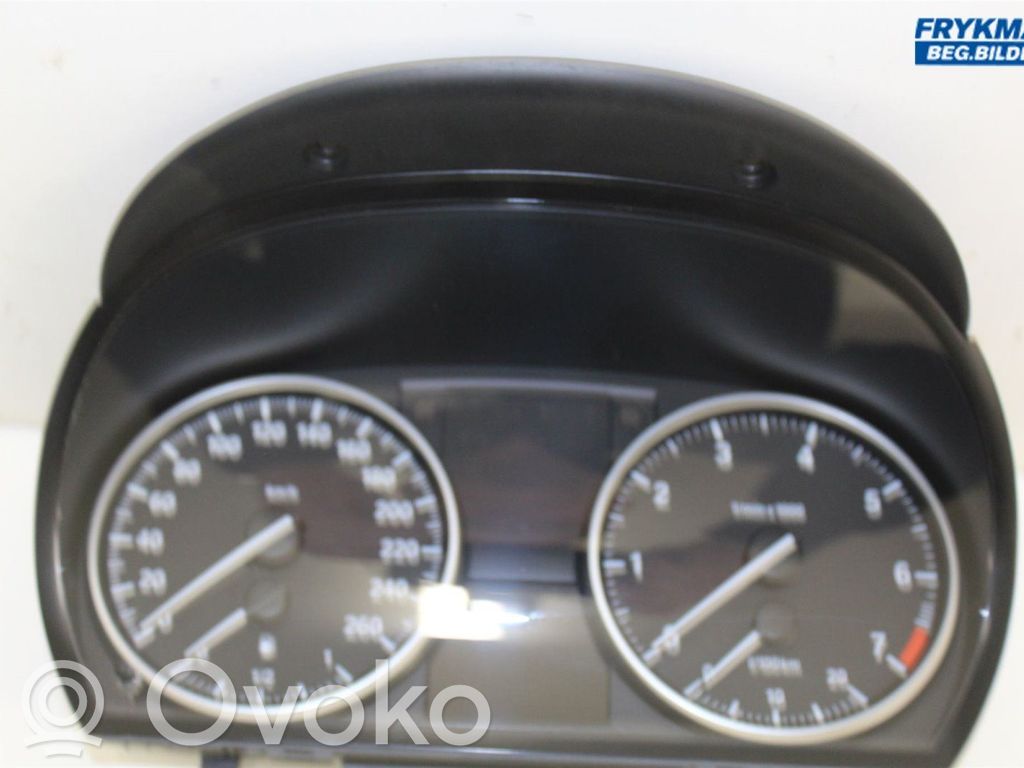 BMW 3 E90 E91 Speedometer (instrument cluster) 