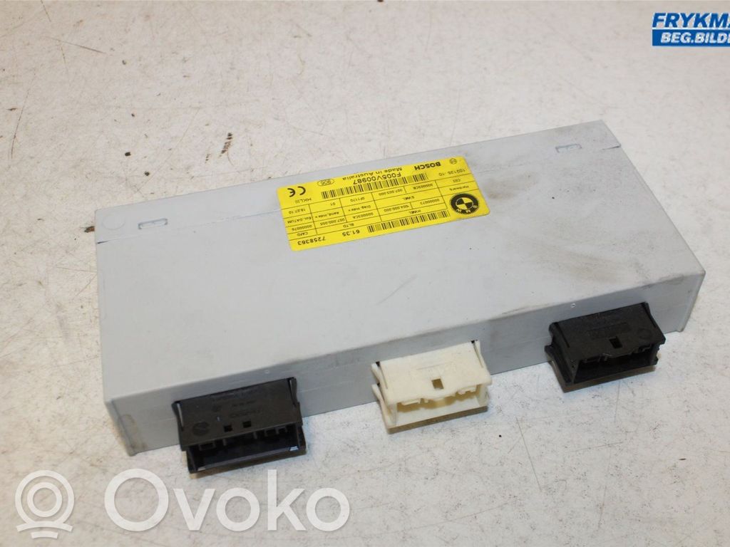 BMW 7 F01 F02 F03 F04 Bagāžnieka pārsega vadības bloks 