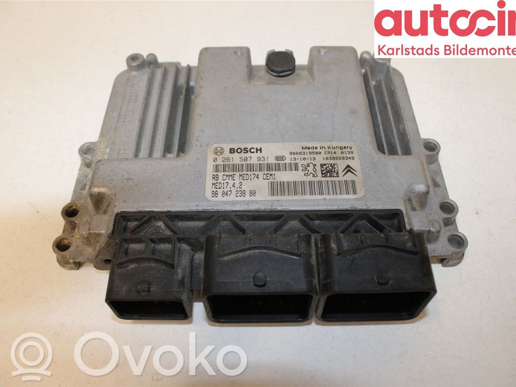 Peugeot 308 Unité de commande / module d'injection 