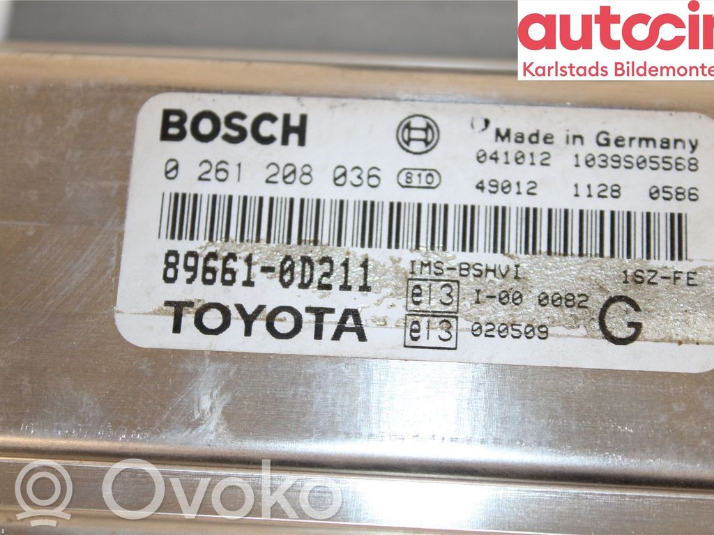 Injection control unit/module   896610D211,0261208036,896610D211