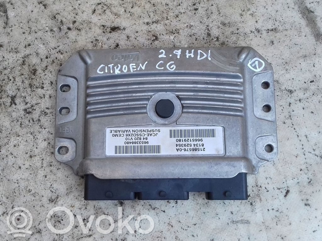 Citroen C6 Gearbox control unit/module 