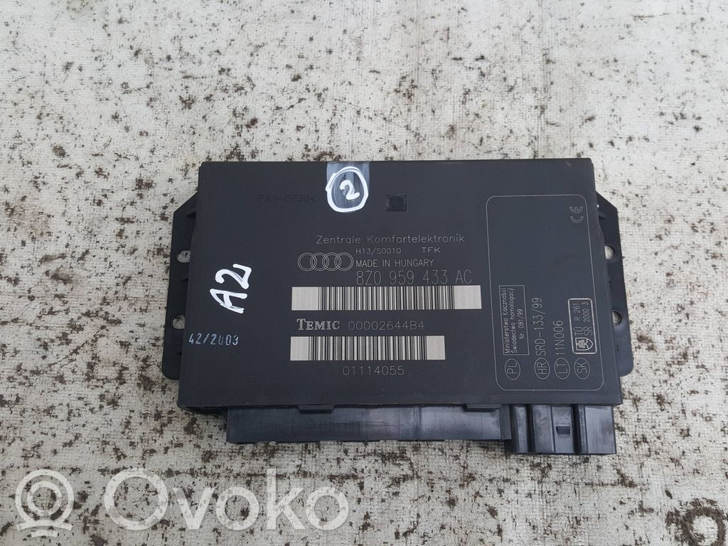 Komforto modulis   8Z0959433AC,01114055,00002644B4