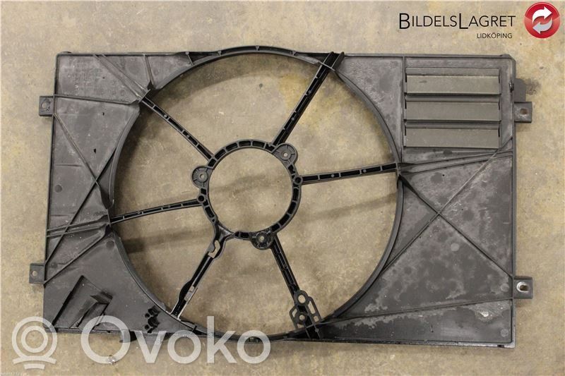 Volkswagen Golf VI Osłona wentylatora chłodnicy 