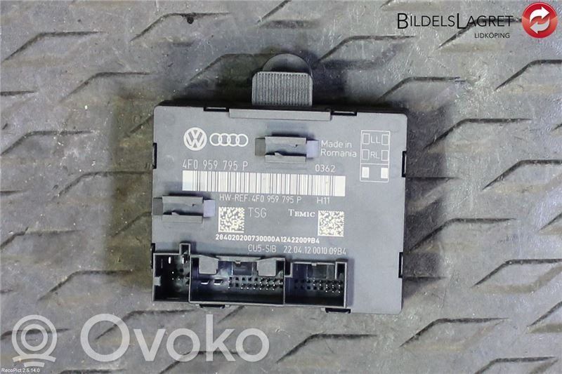 Unidad de control/módulo de la puerta   4F0959795P,4F0959795P,4F0959795P