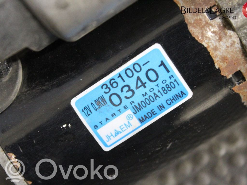 KIA Picanto Starteris 