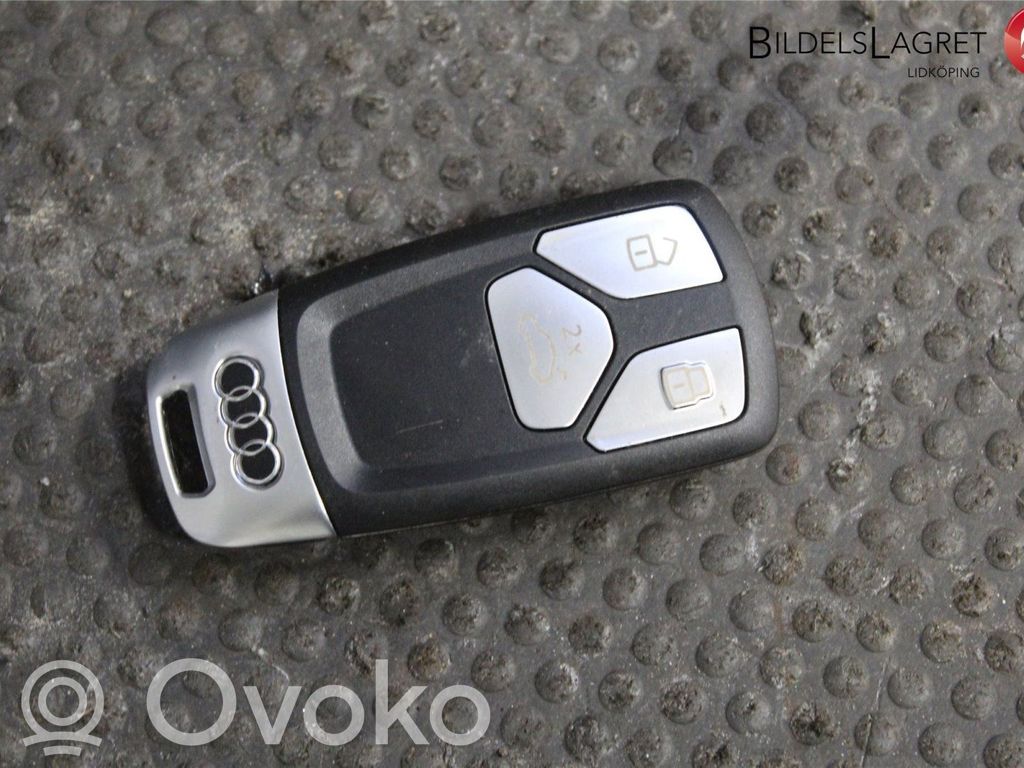 Audi Q5 SQ5 FY Virta-avain/kortti 