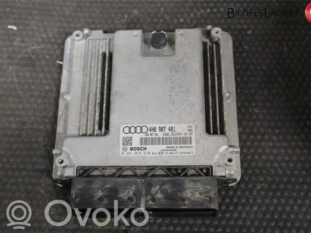 Audi A8 S8 D4 4H Injection control unit/module 