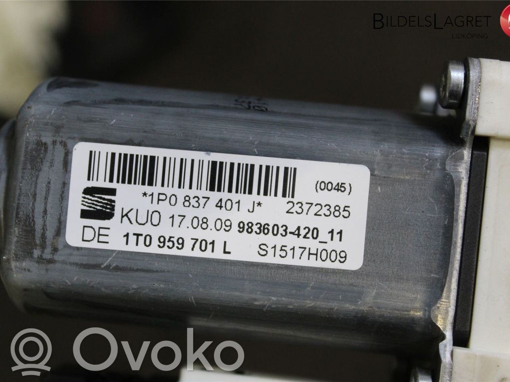 Silnik regulatora szyby drzwi przednich   1T0959701LZ17,1T0959701L,1P0837401J