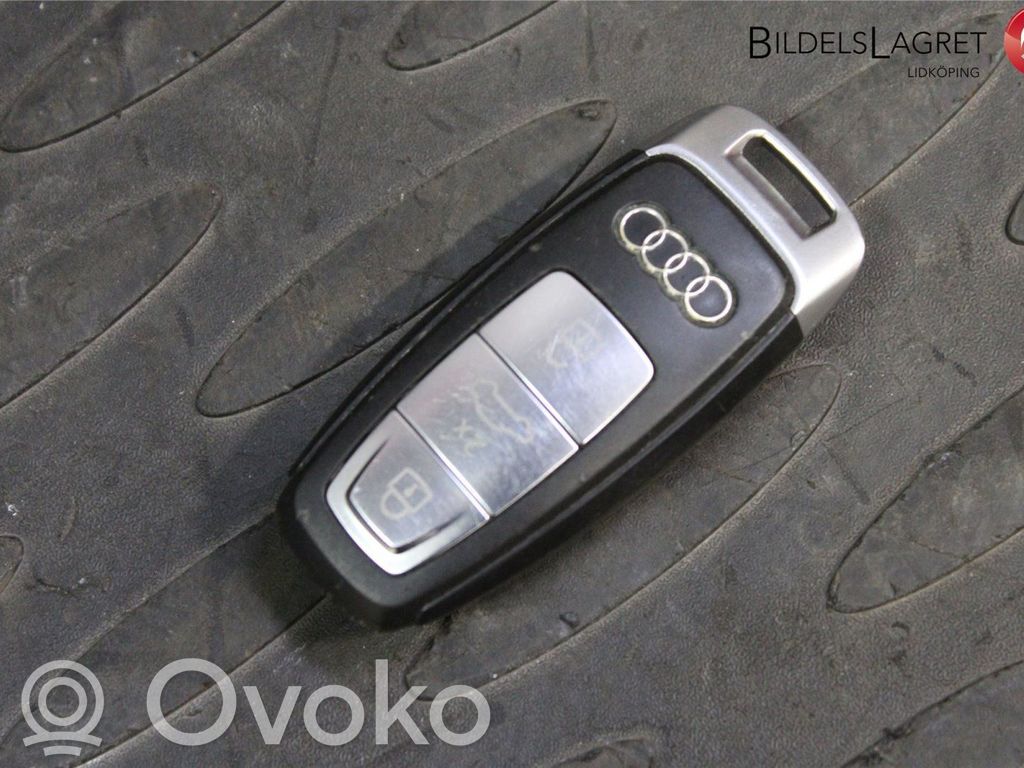 Audi A6 S6 C8 4K Virta-avain/kortti 