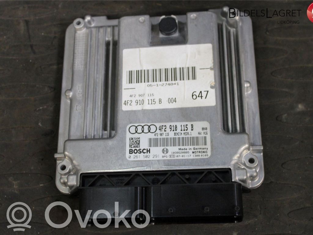 Audi A6 S6 C6 4F Injection control unit/module 