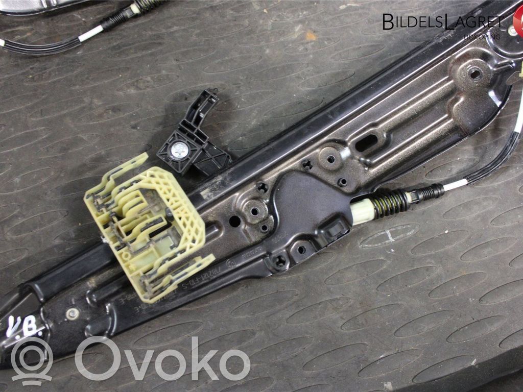 BMW 5 F10 F11 Mécanisme de lève-vitre avant sans moteur 
