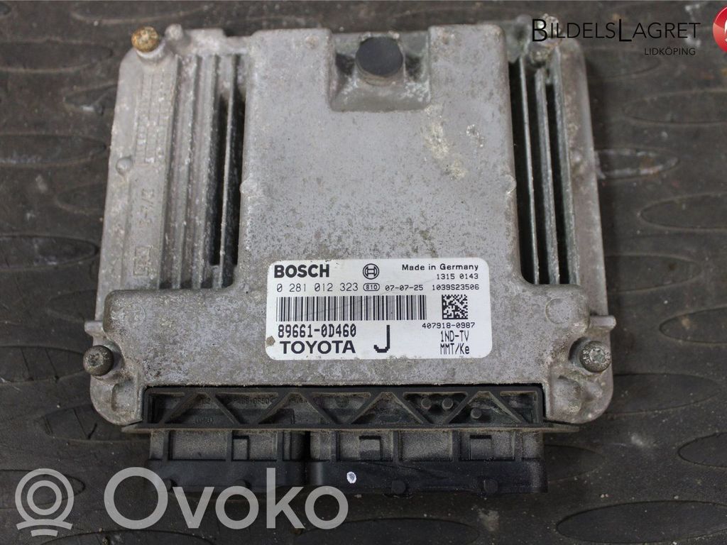 Toyota Yaris Injection control unit/module 