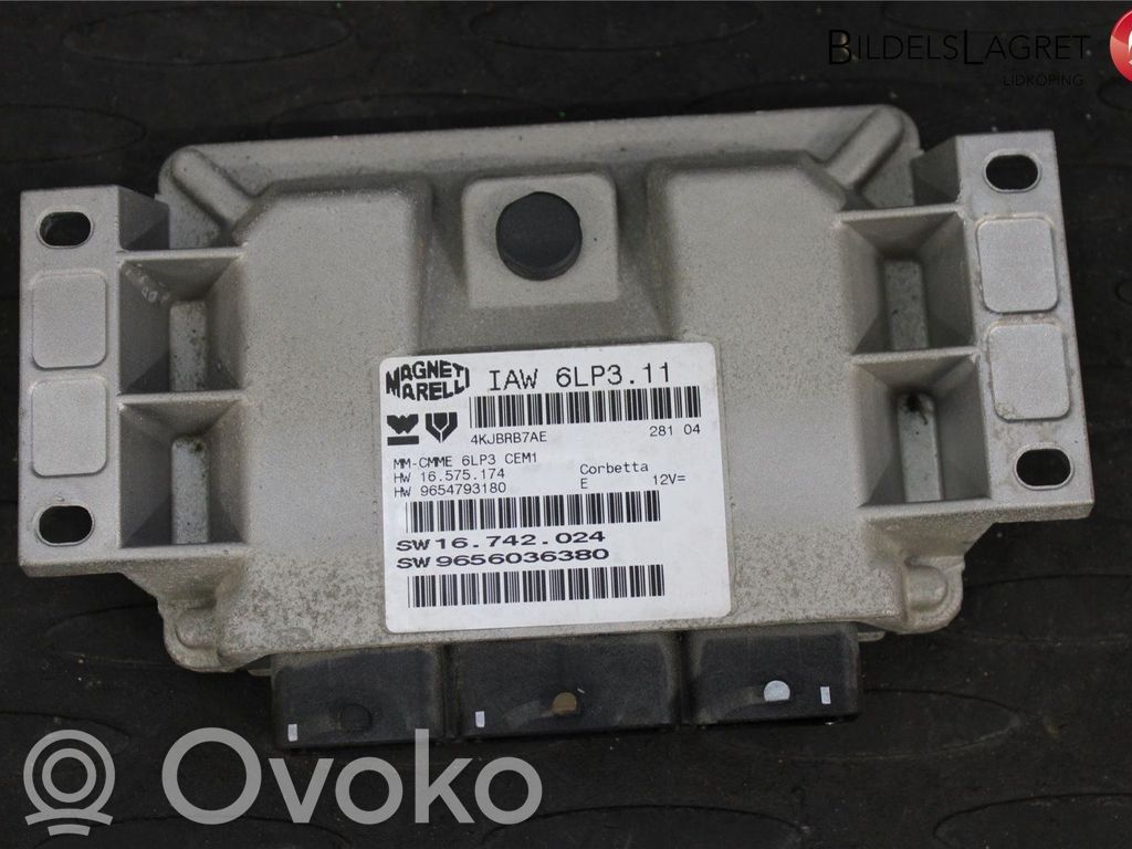 Peugeot 407 Sterownik / moduł wtrysku 