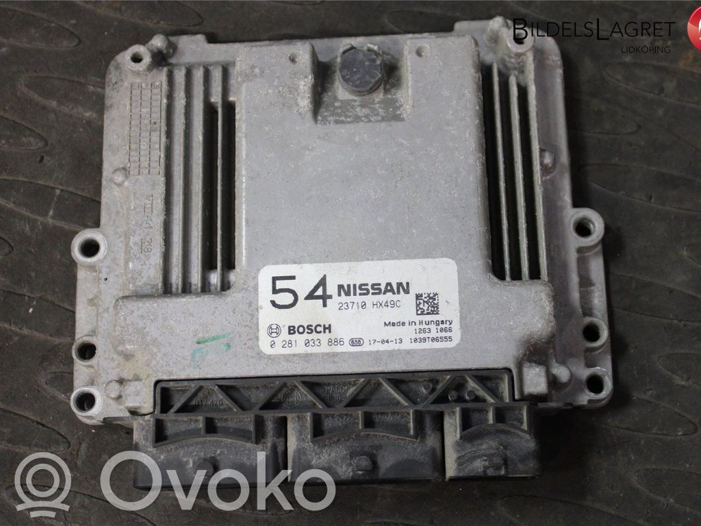 Nissan Qashqai Injection control unit/module 