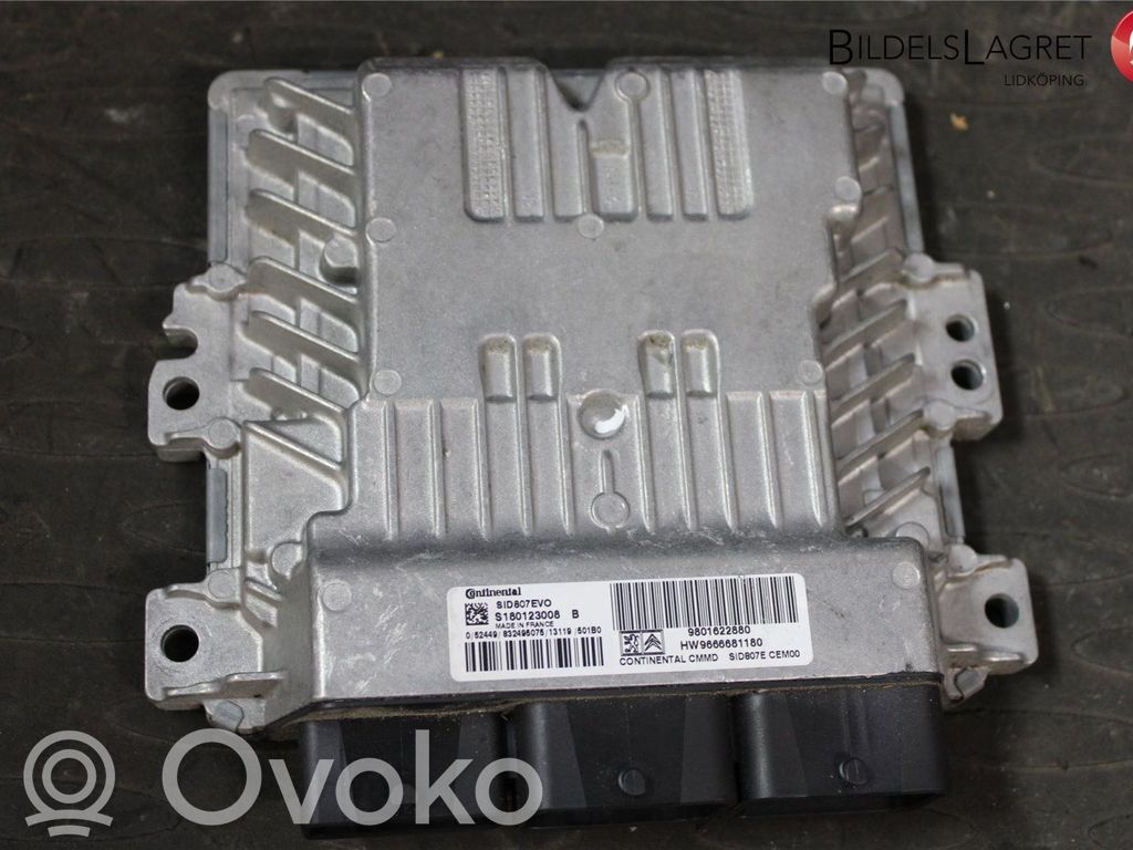 Peugeot 308 Unité de commande / module d'injection 