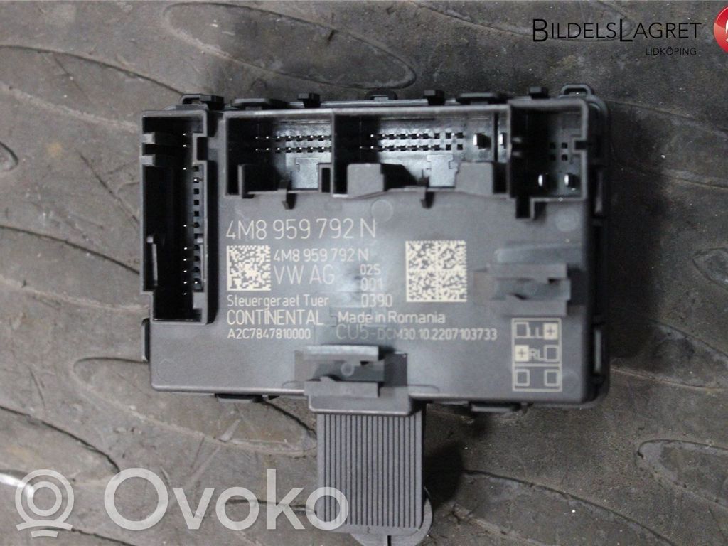 Audi A4 S4 B9 8W Door control unit/module 