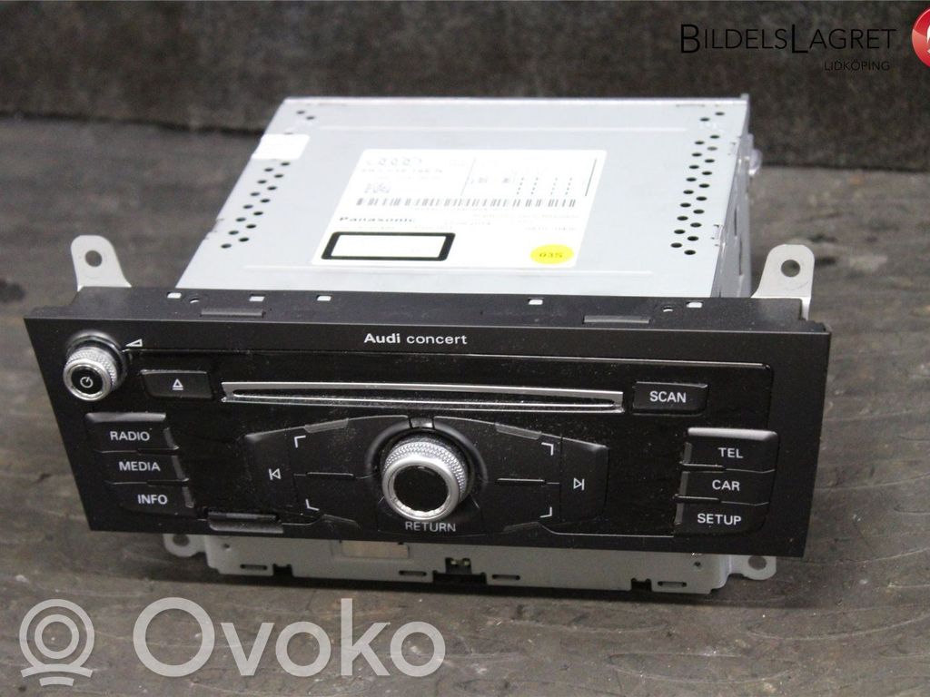 Audi A4 S4 B8 8K Unité principale radio / CD / DVD / GPS 